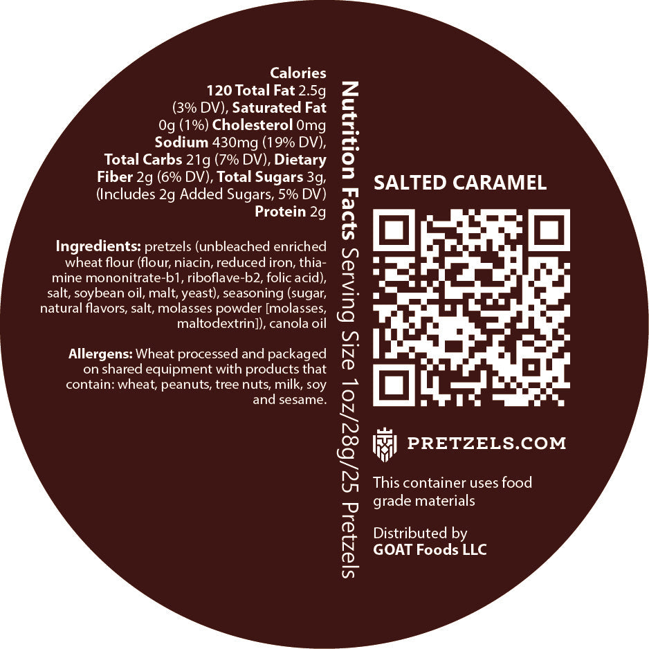 Sea Salt Caramel Pretzels